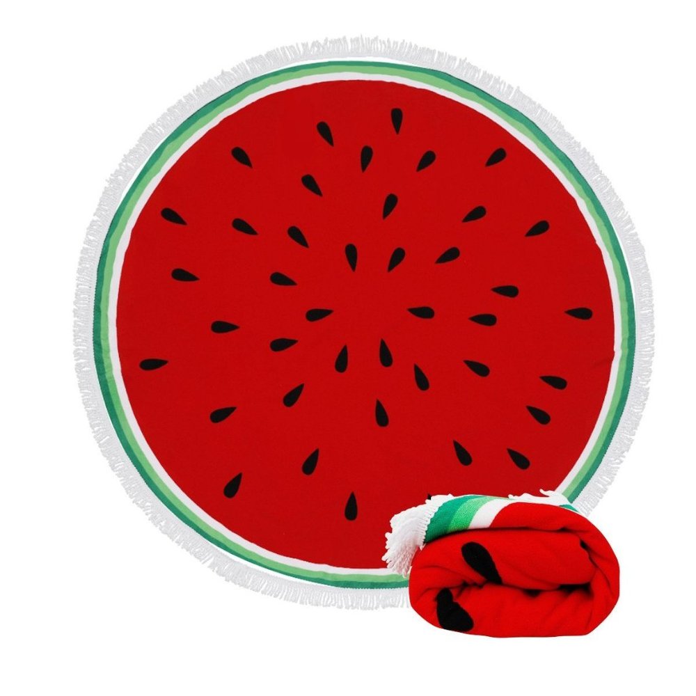Round Watermelon Beach Towel/Mat/Picnic Blanket